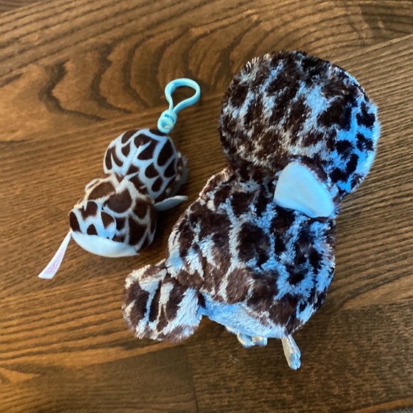 Ty owl stuffed animals - mom and baby🦉💜💙 - Picture 8 of 10